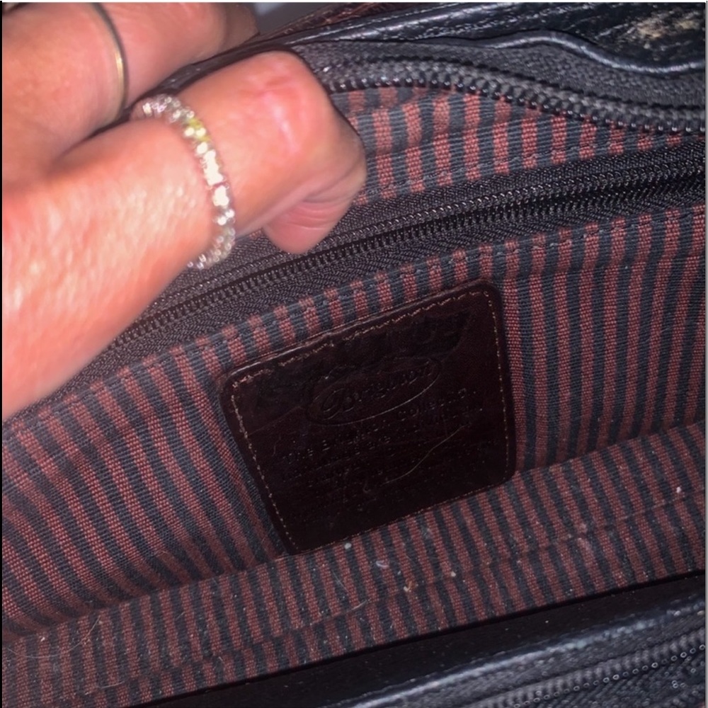 Vintage Brighton Authentic Bag Pebbled & Moc Croc Shoulder Bag - Picture 11 of 16